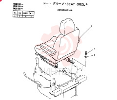 SEAT GROUP 24100N8710F1