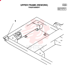 FRAME, UPPER YN52FU0005P1