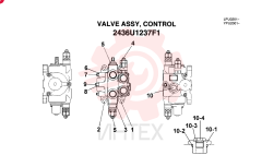 HYDRAULIC VALVE 2436U1237F1