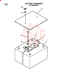 BATTERY ASSY 24100N8566F1