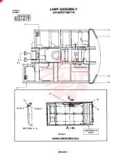 LAMP ASSY. (N.A.), QTY-F7: F7
