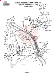 BOOM ASSY 4.6M (STANDARD), Remarks: -5/98 24100J17669F1 (2)