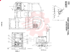 Схема (SK130) - MARK IV EXCAVATOR ASN LPU0201 (EU) (1/98-12/98) 24100J12944F1