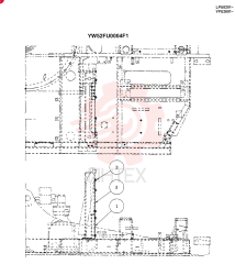 UPPER FRAME ASSY, NIBBLER& BREAKER (REWORK) YW52FU0004F1