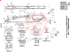 ARM ASSY, 3.0M (STANDARD -4/98), QTY-F3: F3