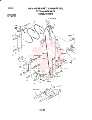 ARM ASSY, 2.5M (NIBBLER & BREAKER)