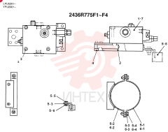VALVE ASSY, HOLDING 2436R775F1