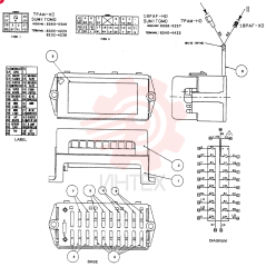FUSE BOX 2487U41F2