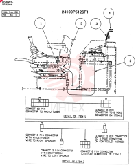 RADIO INSTALL- EUROPE(LEFT CONSOLE BOX) 24100P5126F1