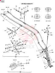 BOOM ASSY, 4.6M(EXTRA & BREAKER) 24100J15091F7 (1)