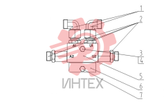 Замок гидравлический 12C1556_000_00