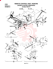 REMOTE CONTROL ASSY, REWORK (DOZER, EXTRA & BREAKER) 24100J17621F1 (3)