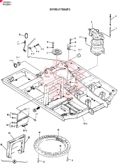 UPPER FRAME ASSY 24100J17064F3