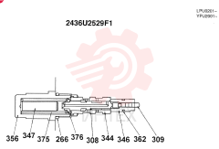 VALVE PRESSURE RELIE 2436U2529F1