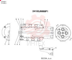 SWING JOINT 24100J6668F1