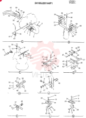 HYD. LINES, UPPER(KAI & SA BOOM SAFETY, BOOM &ARM SAFETY) 24100J20144F1 (2)