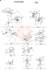 UPPER HYD. LINES (EC.BOOM SAFETY,BOOM & ARM SAFETY) 24100J19638F1 (2)