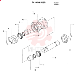 ROLLER 24100N6505F1