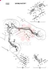 LOWER HYD LINES(SHORT CRAWLER) 24100J14373F1 (1)
