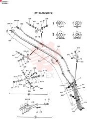 BOOM ASSY, 4.6M(EXTRA & BREAKER), Years: -01-MAY-98 24100J17669F2 (1)