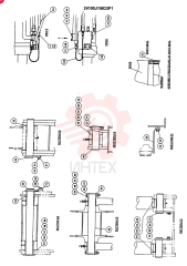 BOOM ASSY 5.15M BOOM & ARM SAFETY, Start Serial: 5/98- 24100J19633F1 (1)