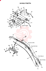BOOM ASSY 5.15M, EXTRA BOOM & ARM SAFETY 24100J17667F4 (2)