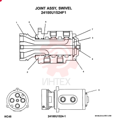 FLEXIBLE JOINT 24100U1524F1