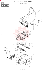 SEAT GROUP 24100N8483F1