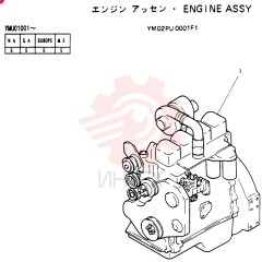 ENGINE ASSY YM02PU0001F1
