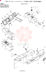 PANEL ASSY, INSTRUMENT 24100J17011F8