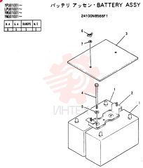 BATTERY ASSY 24100N8566F1