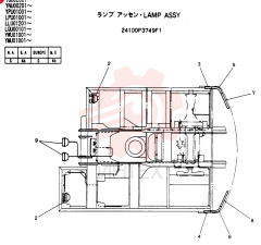 LAMP ASSY 24100P3749F1