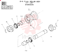 TRACK ROLLER 24100N6419F2
