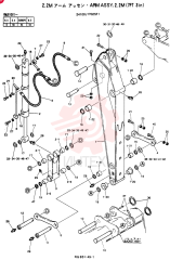 ARM ASSY, 2.2M 24100J17025F1