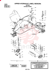 UPPER HYDR LINES, REWORK EXTRA 24100J17975F1