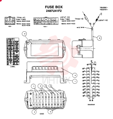 FUSE BOX 2487U41F2