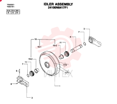 IDLER 24100N6417F1