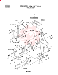 ARM ASSY, LONG 24100J15098F1