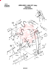 ARM ASSY 2.4M 24100J15976F4 (2)