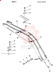 BOOM ASSY. 5.15M 24100J17667F4 (1)