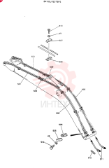BOOM ASSY, 5.6M 24100315276F5 (1)