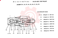 Схема (SK200) - MARK IV EXCAVATOR BTW YNU0201 - YNU0500 (1/97-12/97) 24036R77F1