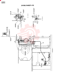 Схема (SK200LC) - MARK IV EXCAVATOR ASN YQU3101 (1/95-12/95) 24100J19463F1 (4)