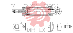 Цилиндр шарнирный рулевого управления 10C1066_003_00