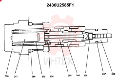 VALVE PRESSURE RELIE 2436U2585F1