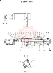 CYLINDER 2438U1103F1