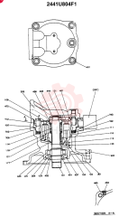 HYDRAULIC MOTOR 2441U804F1