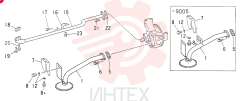 Схема (SK220) - MARK IV EXCAVATOR ASN LQ02101 (1/95-12/00) VAME047730