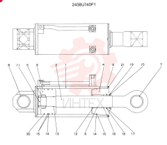 CYLINDER ASSY 2438U740F1