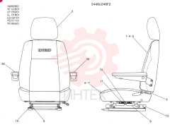 SEAT ASSY 2448U246F2